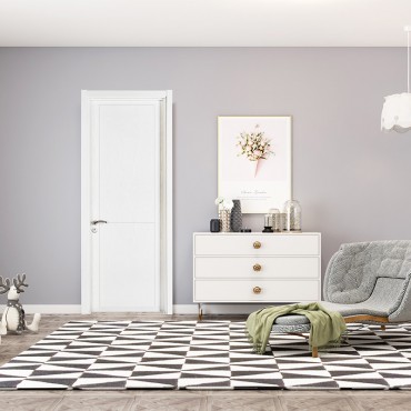 派的门实木复合门MA-001唯一-雪影